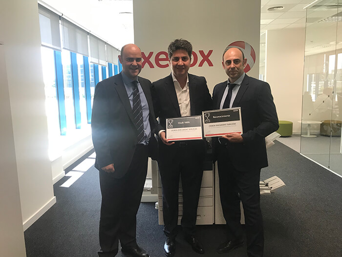 Cribsa Barcelona Xerox Gold Partner 2019